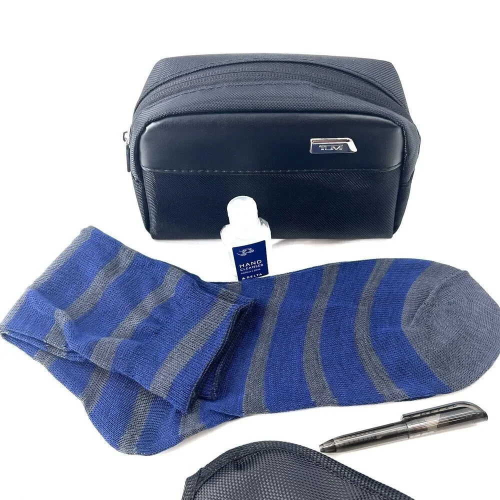 Tumi Delta Airlines First Class Toiletry Travel Amenity Kit